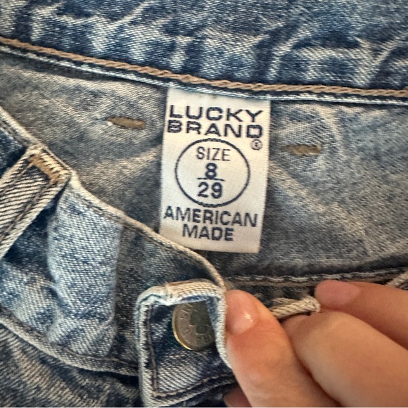 Vintage Lucky Brand Blue Denim Jeans - Picture 5 of 9